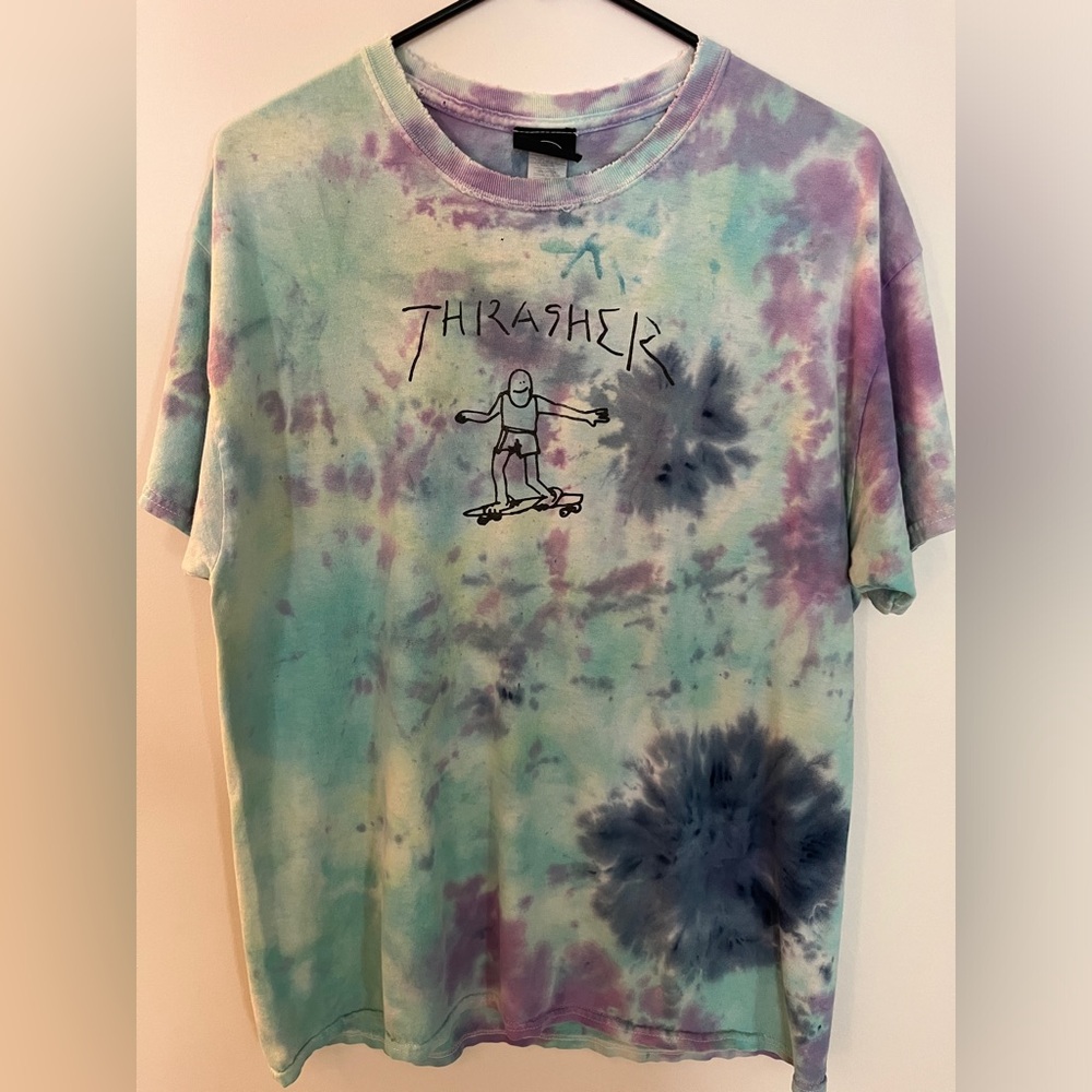 Thrasher Multicolor Tie-Dye Tee